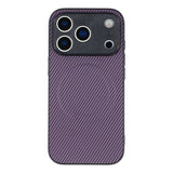 iPhone 18 Pro / 17 Pro EIDERWOOD Hybrid Carbon Deksel - MagSafe Kompatibel - Lilla