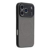 iPhone 18 Pro Max / 17 Pro Max EIDERWOOD Hybrid Carbon Deksel - MagSafe Kompatibel - Grå
