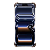 iPhone 17 Pro Todelt Metall Bumper Deksel m. Støttefunksjon & Linsebeskytter - Gull