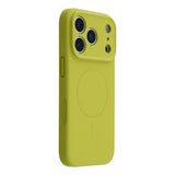 EIDERWOOD iPhone 17 Pro Max Fleksibelt Plast Deksel med Fôr Innvendig – MagSafe Kompatibel – Grønn