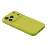 EIDERWOOD iPhone 17 Pro Max Fleksibelt Plast Deksel med Fôr Innvendig – MagSafe Kompatibel – Grønn