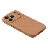 EIDERWOOD iPhone 17 Pro Max Fleksibelt Plast Deksel med Fôr Innvendig – MagSafe Kompatibel – Brun