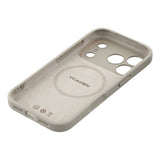 EIDERWOOD iPhone 17 Pro Fleksibelt Plast Deksel med Fôr Innvendig – MagSafe Kompatibel – Grå