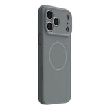 EIDERWOOD iPhone 17 Pro Fleksibelt Plast Deksel med Fôr Innvendig – MagSafe Kompatibel – Mørkegrå