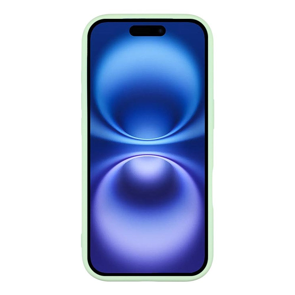 EIDERWOOD iPhone 17 Fleksibelt Plast Deksel med Fôr Innvendig – MagSafe Kompatibel – Mintgrønn