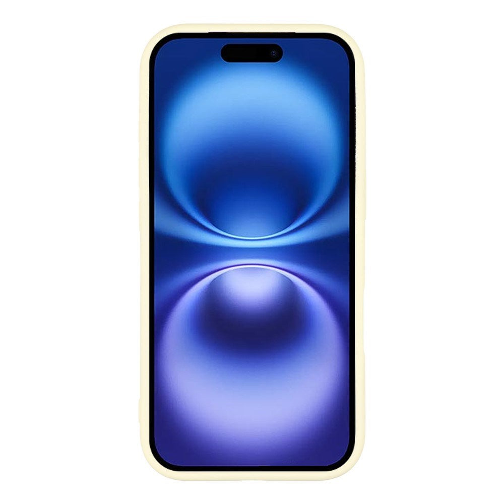 EIDERWOOD iPhone 17 Fleksibelt Plast Deksel med Fôr Innvendig – MagSafe Kompatibel – Hvit