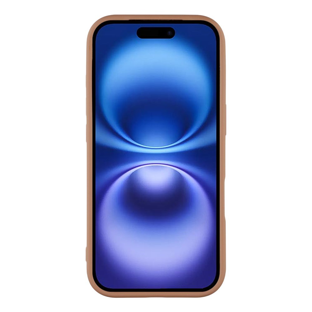 EIDERWOOD iPhone 17 Fleksibelt Plast Deksel med Fôr Innvendig – MagSafe Kompatibel – Brun