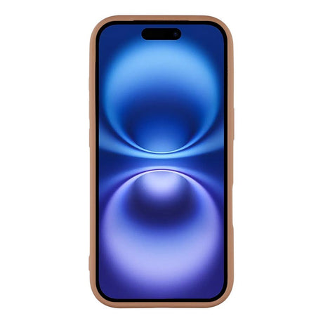 EIDERWOOD iPhone 17 Fleksibelt Plast Deksel med Fôr Innvendig – MagSafe Kompatibel – Brun