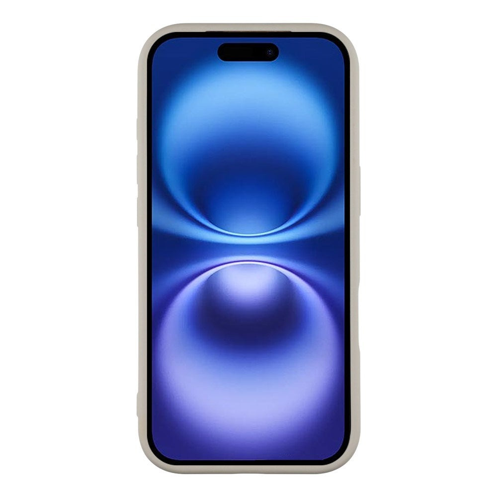 EIDERWOOD iPhone 17 Fleksibelt Plast Deksel med Fôr Innvendig – MagSafe Kompatibel – Grå