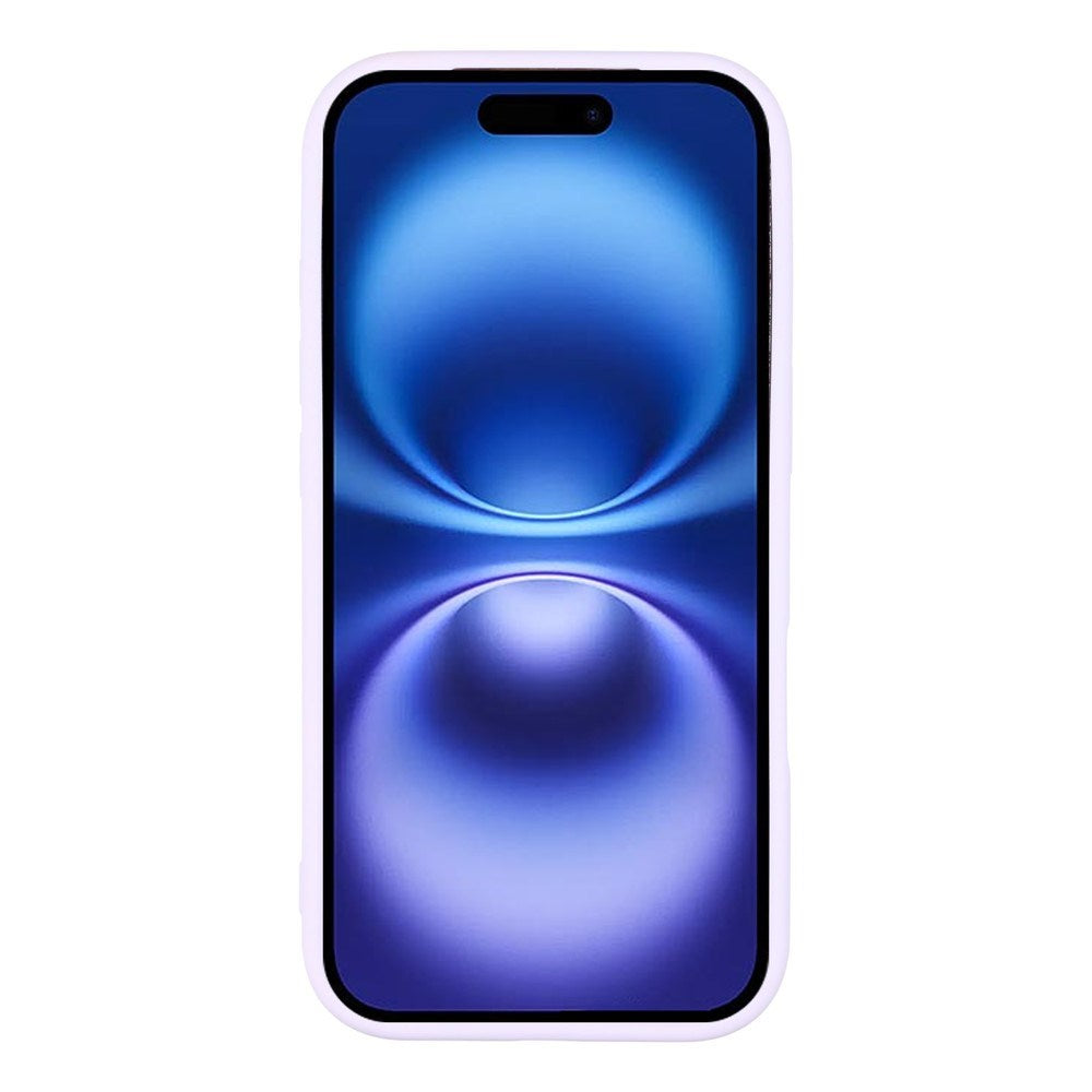 EIDERWOOD iPhone 17 Fleksibelt Plast Deksel med Fôr Innvendig – MagSafe Kompatibel – Lys Lilla