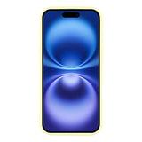 EIDERWOOD iPhone 17 Fleksibelt Plast Deksel med Fôr Innvendig – MagSafe Kompatibel – Gul