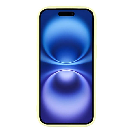 EIDERWOOD iPhone 17 Fleksibelt Plast Deksel med Fôr Innvendig – MagSafe Kompatibel – Gul