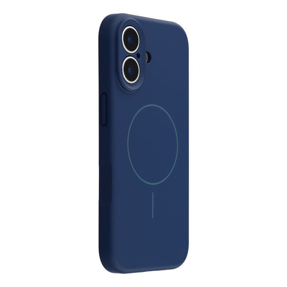 EIDERWOOD iPhone 17 Fleksibelt Plast Deksel med Fôr Innvendig – MagSafe Kompatibel – Mørk Blå