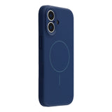 EIDERWOOD iPhone 17 Fleksibelt Plast Deksel med Fôr Innvendig – MagSafe Kompatibel – Mørk Blå