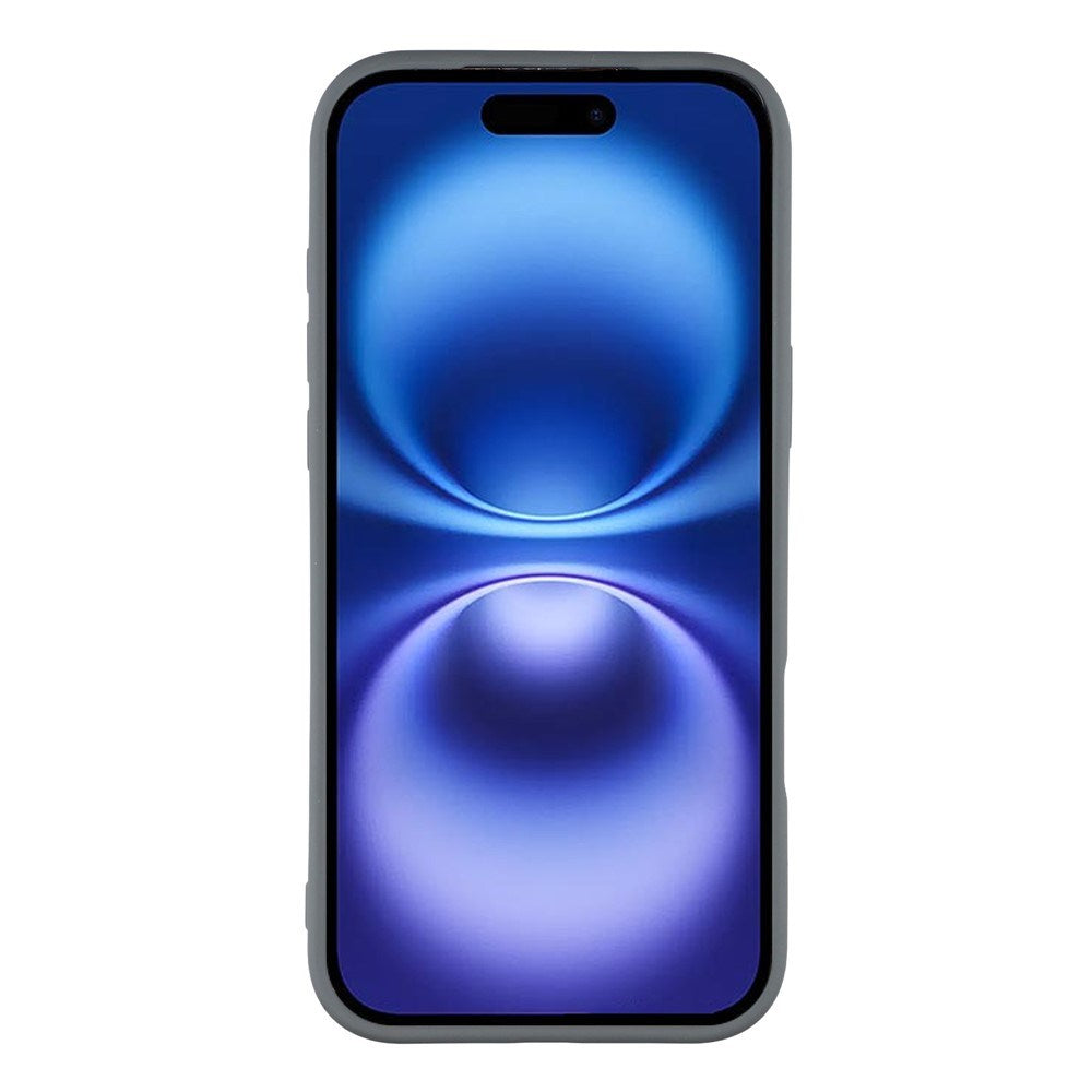 EIDERWOOD iPhone 17 Fleksibelt Plast Deksel med Fôr Innvendig – MagSafe Kompatibel – Mørkegrå