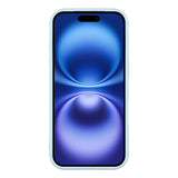 EIDERWOOD iPhone 17 Fleksibelt Plast Deksel med Fôr Innvendig – MagSafe Kompatibel – Lys Blå