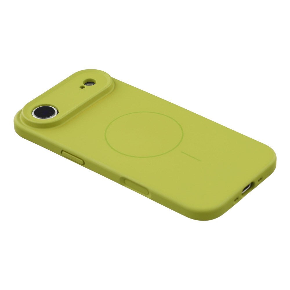 EIDERWOOD iPhone Air Fleksibelt Plast Deksel med Fôr Innvendig – MagSafe Kompatibel – Grønn