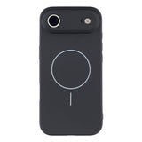 EIDERWOOD iPhone Air Fleksibelt Plast Deksel med Fôr Innvendig – MagSafe Kompatibel – Svart