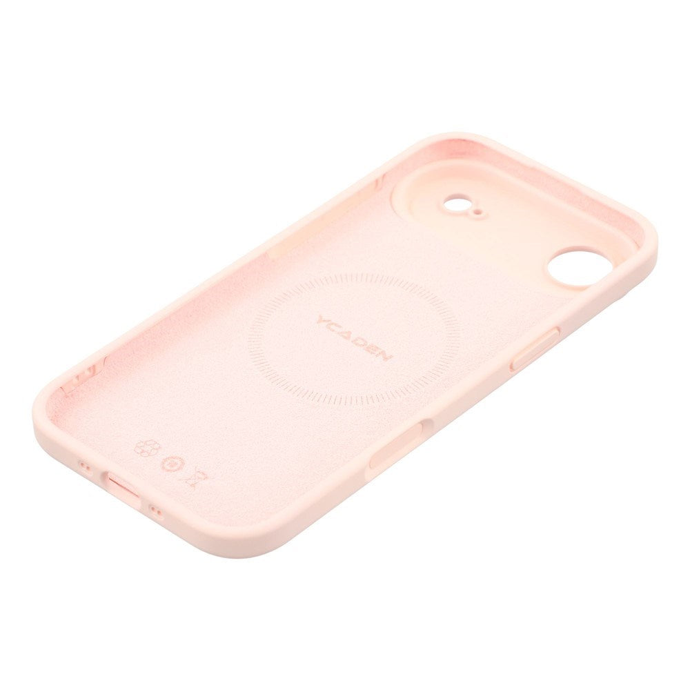 EIDERWOOD iPhone Air Fleksibelt Plast Deksel med Fôr Innvendig – MagSafe Kompatibel – Rosa