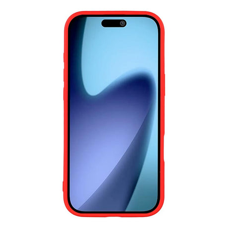 EIDERWOOD iPhone Air Fleksibelt Plast Deksel med Fôr Innvendig – MagSafe Kompatibel – Rød