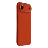 EIDERWOOD iPhone Air Fleksibelt Plast Deksel med Fôr Innvendig – MagSafe Kompatibel – Mørkerød