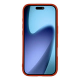 EIDERWOOD iPhone Air Fleksibelt Plast Deksel med Fôr Innvendig – MagSafe Kompatibel – Mørkerød