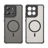 Motorola Moto G86 Power EIDERWOOD Hybrid Plast Deksel - MagSafe Kompatibel - Svart