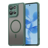 Motorola Moto G86 Power EIDERWOOD Hybrid Plast Deksel - MagSafe Kompatibel - Grønn