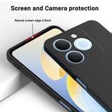 Realme Note 70T EIDERWOOD Fôret Silikon Deksel m. Stropp - Svart