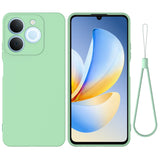 Realme Note 70T EIDERWOOD Fôret Silikon Deksel m. Stropp - Grønn