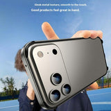 iPhone 17 Pro EIDERWOOD Metal Bumper Deksel m. Forsterkede Silikon Hjørner - Grønn