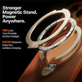 iPhone 17 Pro TORRAS Ostand Q3 Air Deksel m. Kickstand - MagSafe Kompatibel - Oransje