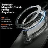 iPhone 17 Pro TORRAS Ostand Q3 Air Deksel m. Kickstand - MagSafe Kompatibel - Svart