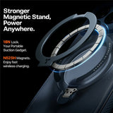 iPhone 17 Pro TORRAS Ostand Q3 Air Deksel m. Kickstand - MagSafe Kompatibel - Blå