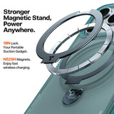 iPhone 17 Pro TORRAS Ostand Q3 Air Deksel m. Kickstand - MagSafe Kompatibel - Grønn