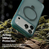 iPhone 17 Pro TORRAS Ostand Q3 Air Deksel m. Kickstand - MagSafe Kompatibel - Grønn