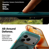 iPhone 17 Pro TORRAS Ostand Q3 Air Deksel m. Kickstand - MagSafe Kompatibel - Grønn