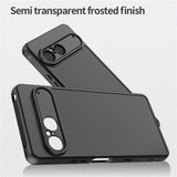 EIDERWOOD Sony Xperia 10 VII Matt Hybrid Deksel - Svart