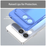 EIDERWOOD Sony Xperia 10 VII Matt Hybrid Deksel - Gjennomsiktig / Blå