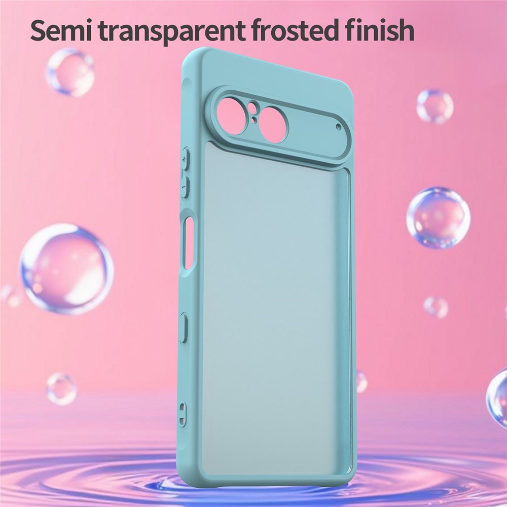 EIDERWOOD Sony Xperia 10 VII Matt Hybrid Deksel - Gjennomsiktig / Lysblå