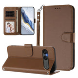 EIDERWOOD Sony Xperia 10 VII Kunstskinn Flip Deksel m. Kortholder & Stropp - Brun