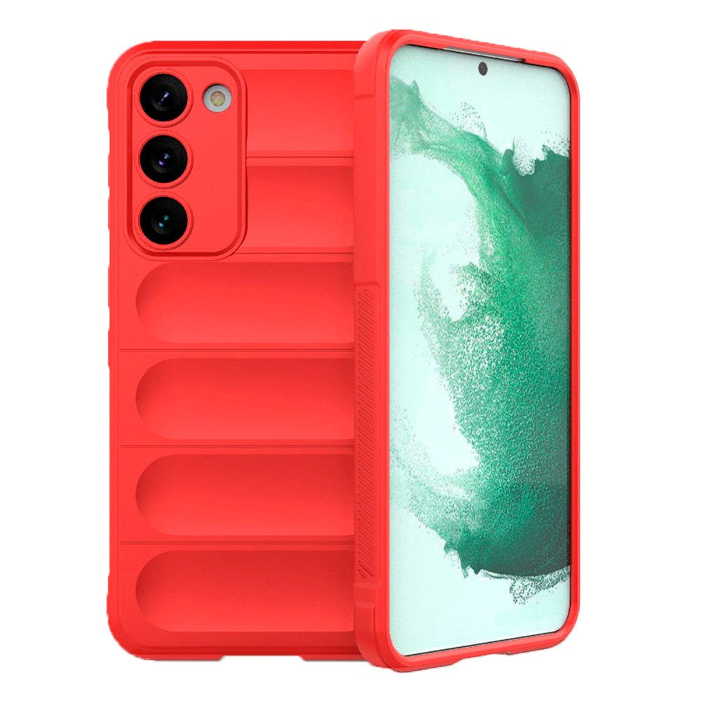 Samsung Galaxy S23 Fleksibelt Plastdeksel - Rød