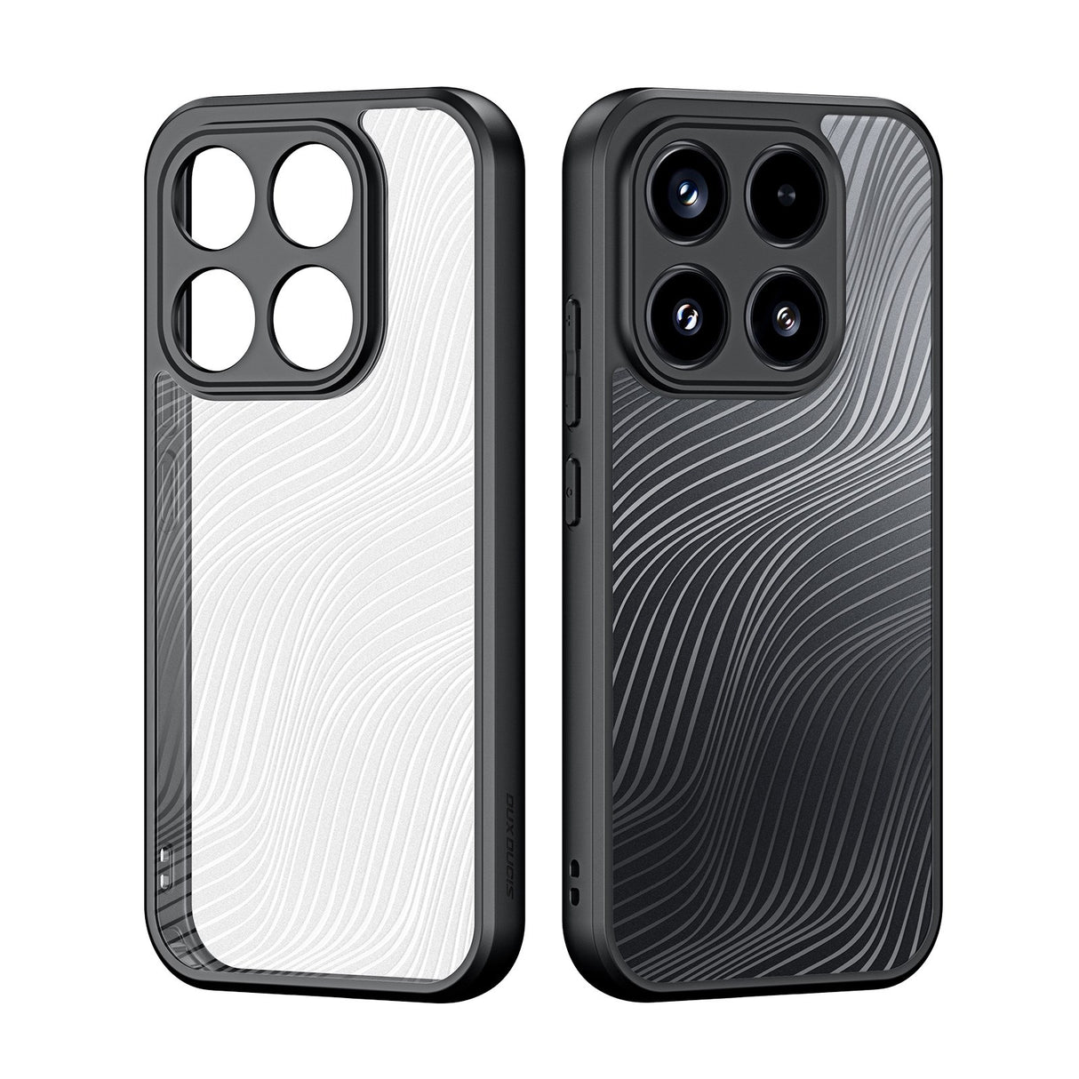 Xiaomi 17 EIDERWOOD DUX DUCIS Aimo Series Plast Deksel - Gjennomsiktig / Svart
