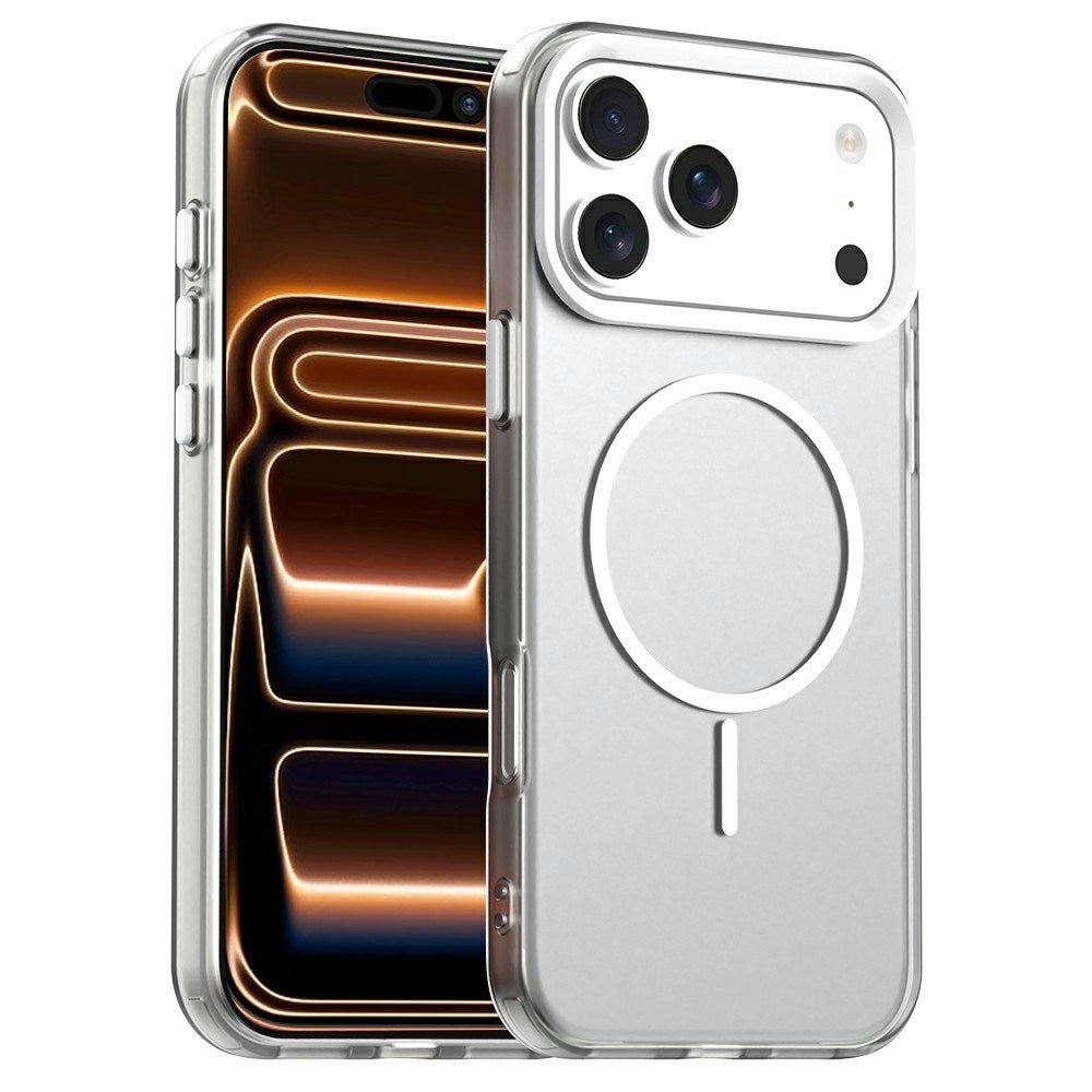 iPhone 18 Pro / 17 Pro EIDERWOOD Hybrid Plast Deksel - MagSafe Kompatibel - Hvit