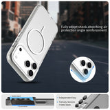 iPhone 18 Pro / 17 Pro EIDERWOOD Hybrid Plast Deksel - MagSafe Kompatibel - Hvit