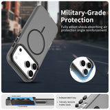 iPhone 18 Pro / 17 Pro EIDERWOOD Hybrid Plast Deksel - MagSafe Kompatibel - Svart