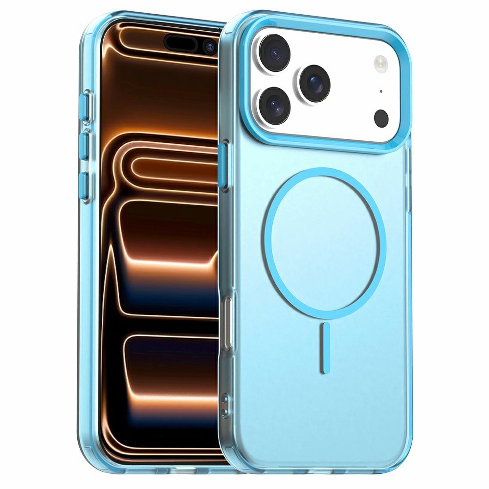 iPhone 18 Pro / 17 Pro EIDERWOOD Hybrid Plast Deksel - MagSafe Kompatibel - Blå