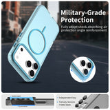 iPhone 18 Pro / 17 Pro EIDERWOOD Hybrid Plast Deksel - MagSafe Kompatibel - Blå