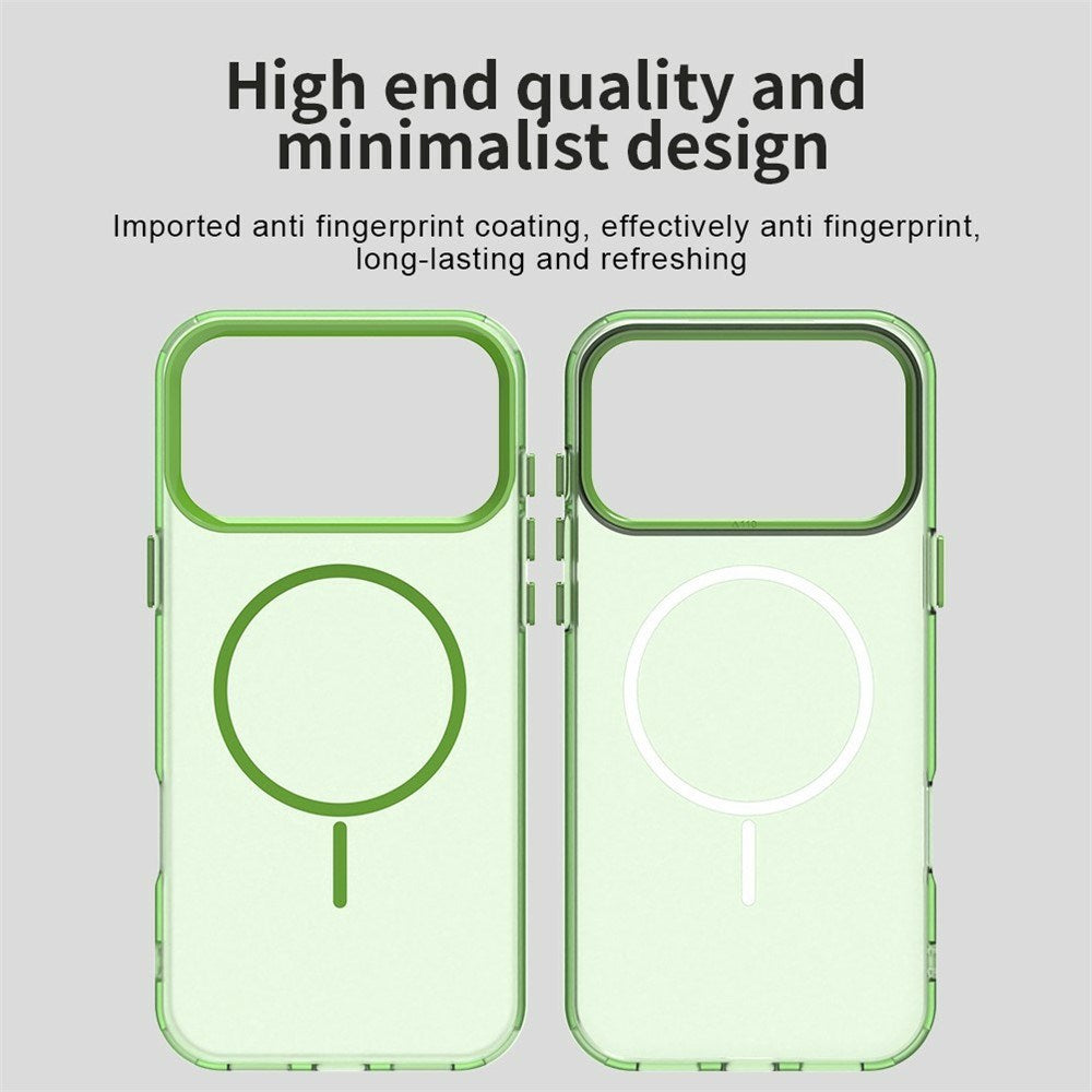 iPhone 18 Pro / 17 Pro EIDERWOOD Hybrid Plast Deksel - MagSafe Kompatibel - Grønn
