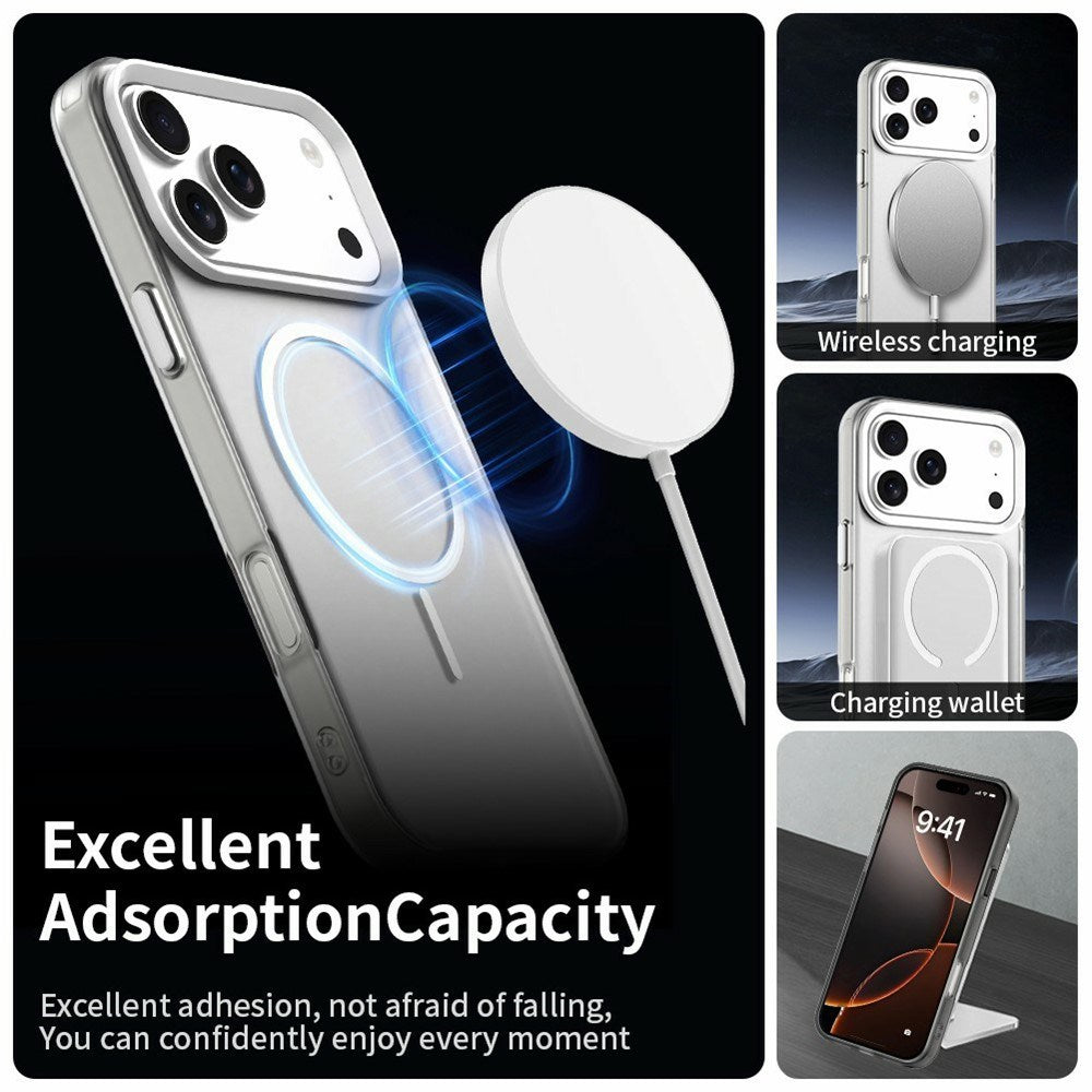 iPhone 18 Pro Max / 17 Pro Max EIDERWOOD Hybrid Plast Deksel - MagSafe Kompatibel - Hvit